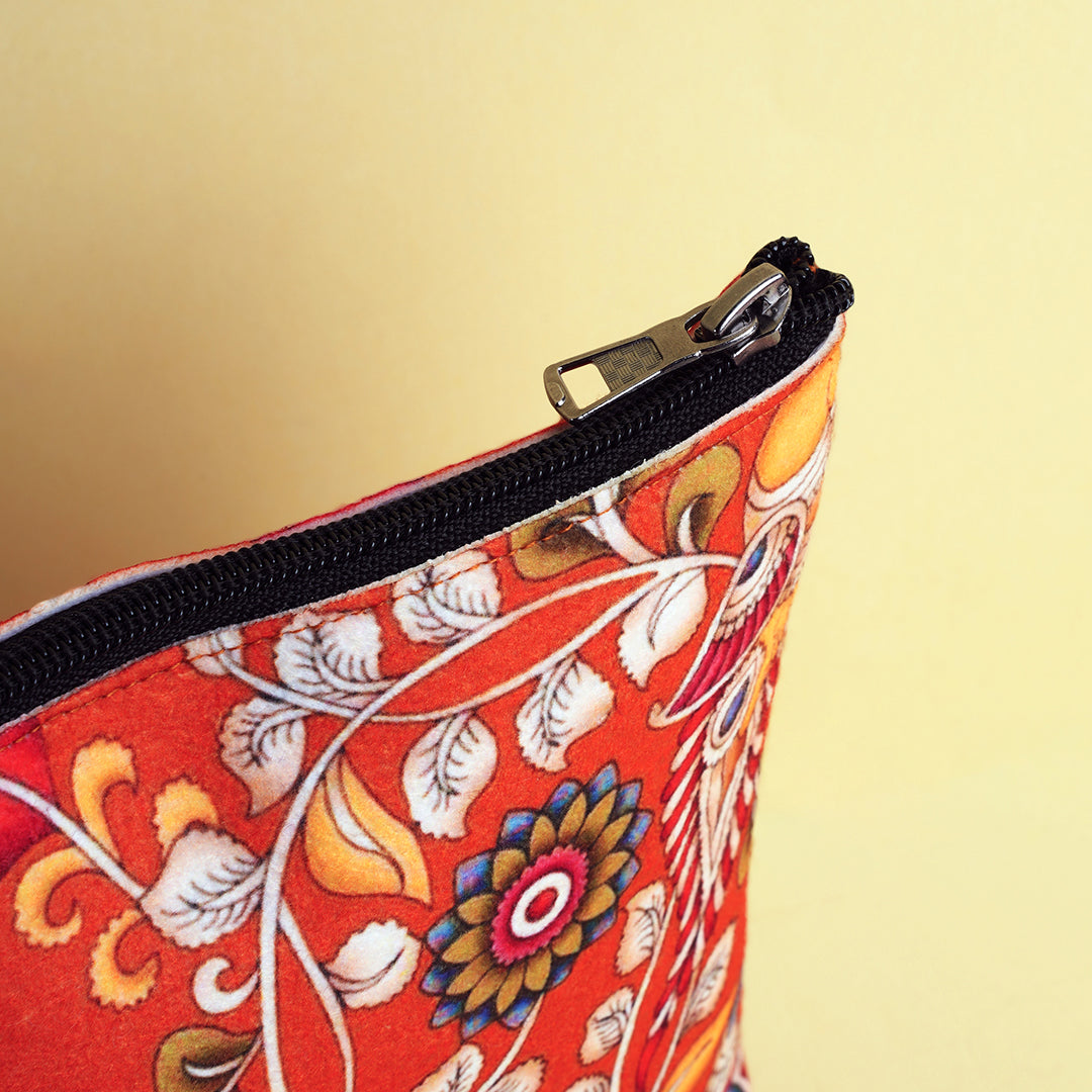 Kalamkari Felt Pouch