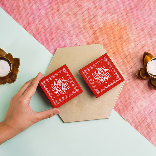 Kolam coasters (art piece)