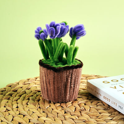 Lavender Flower Pot