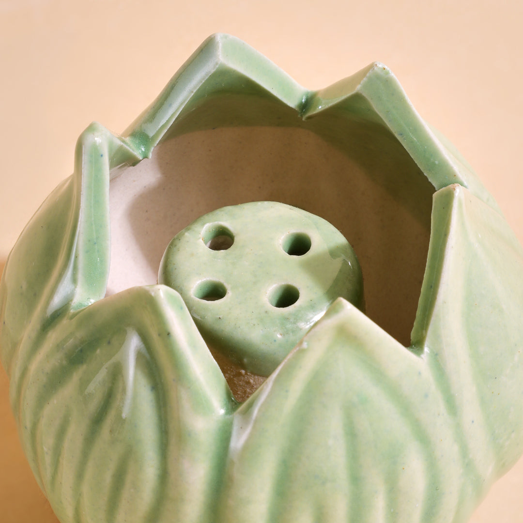 Lotus Bloom Incense Holder