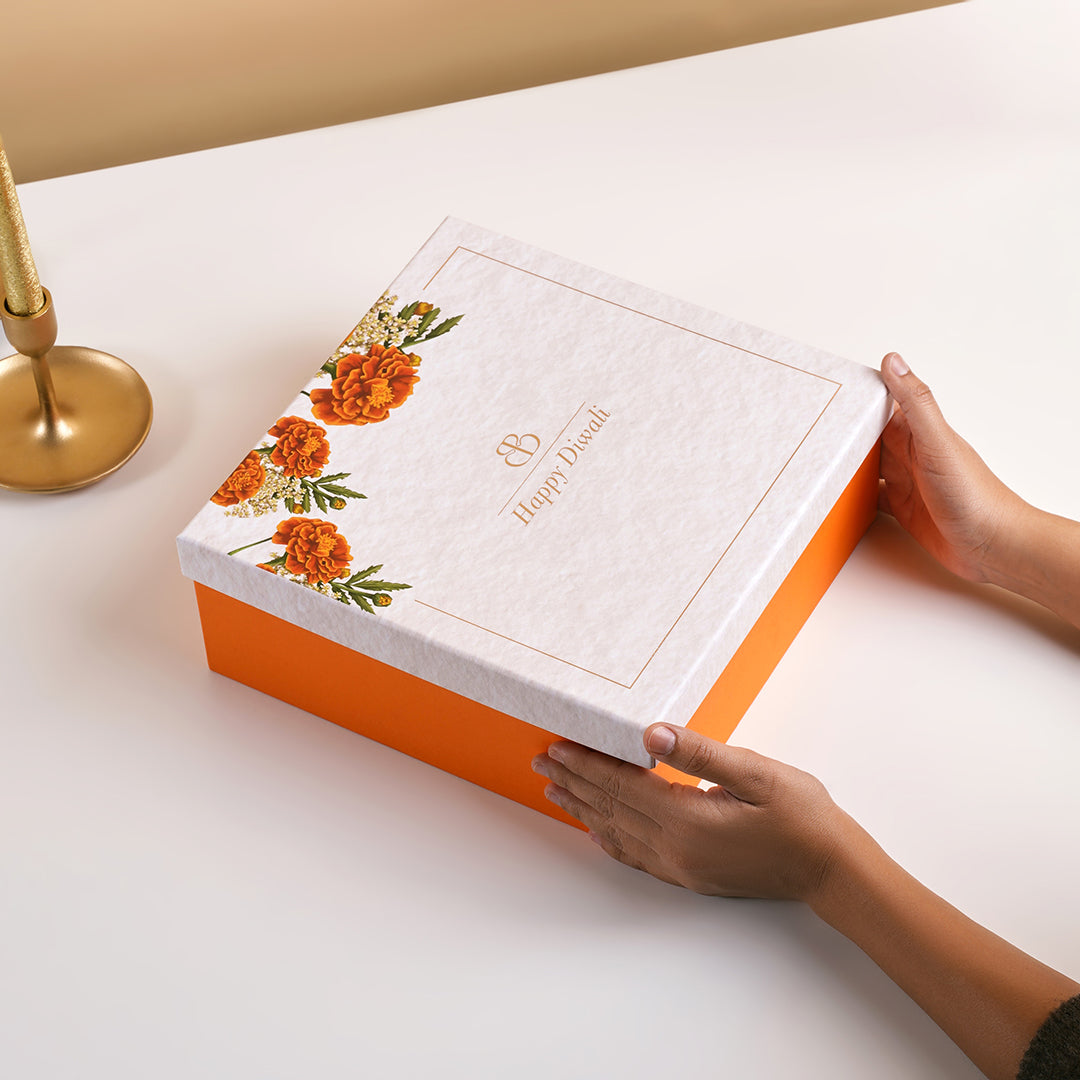 Marigold Themed Diwali Box