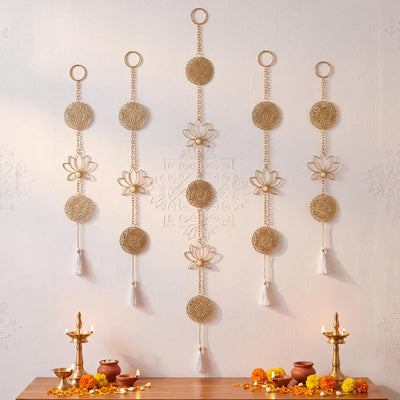 Lotus Diwali Wall Hanging