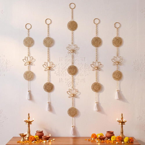 Lotus Diwali Wall Hanging