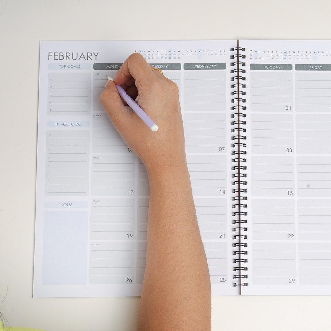 Monthly planner