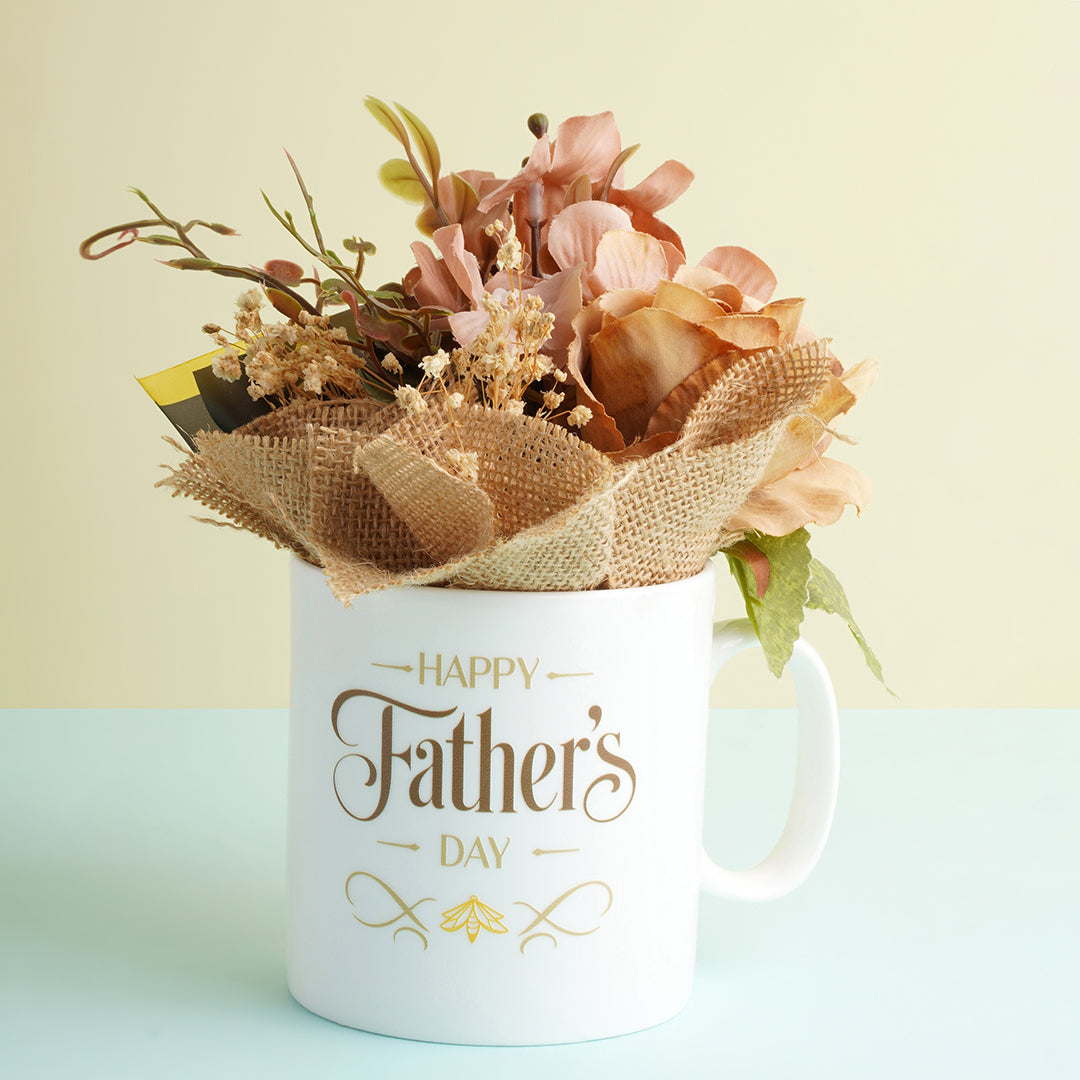 The Fathers Day Mug Bouquet