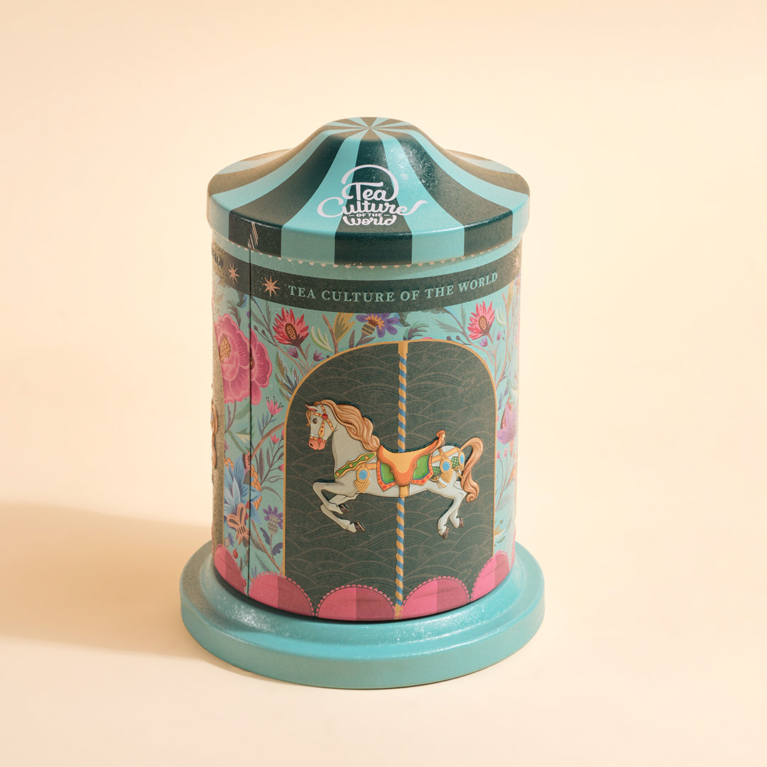 Saffron Spiced Musical Tea Tin