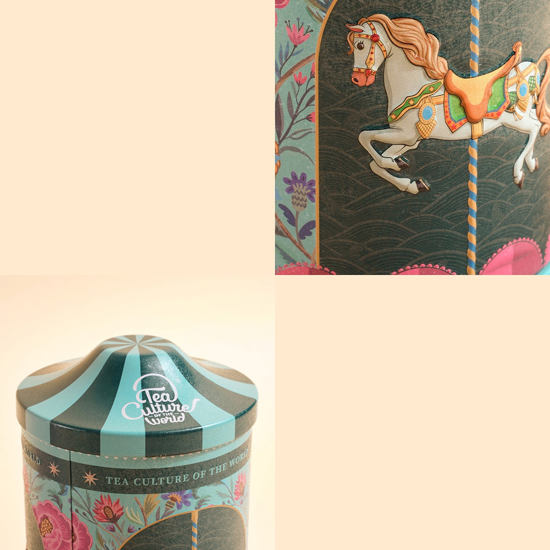 Saffron Spiced Musical Tea Tin