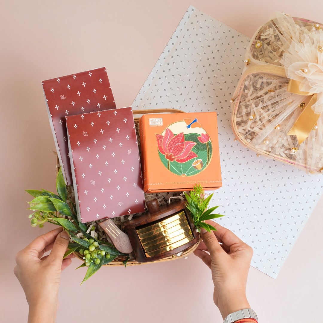 Nuts and Raisin Platter Gift Box