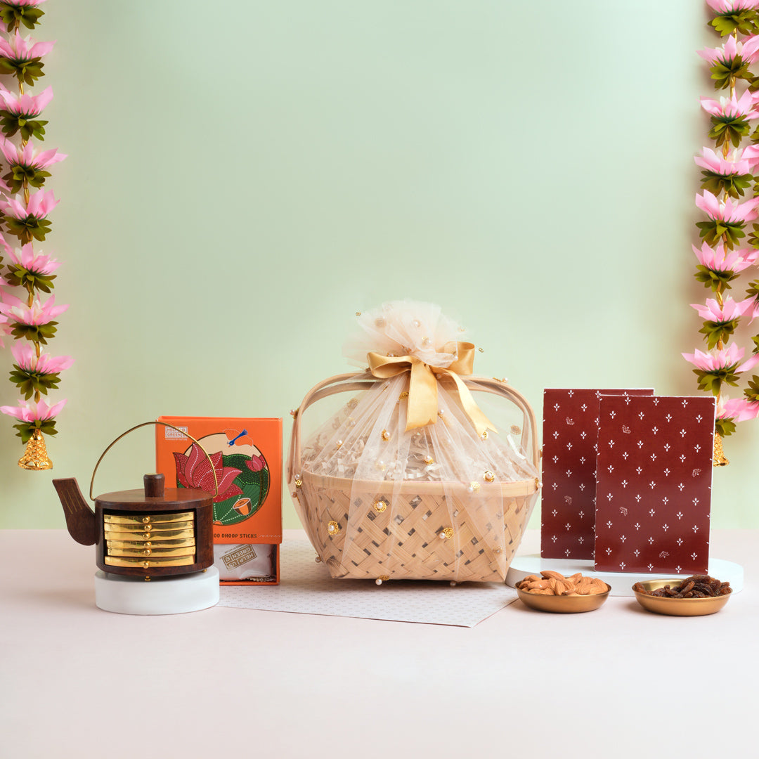 Nuts and Raisin Platter Gift Box