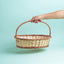 Oval Cane Basket
