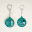 Round Charm Keychain