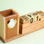 Timber Station Wooden Pen Stand
