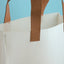 Mono White Tote Bag