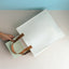 Mono White Tote Bag