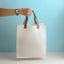 Mono White Tote Bag