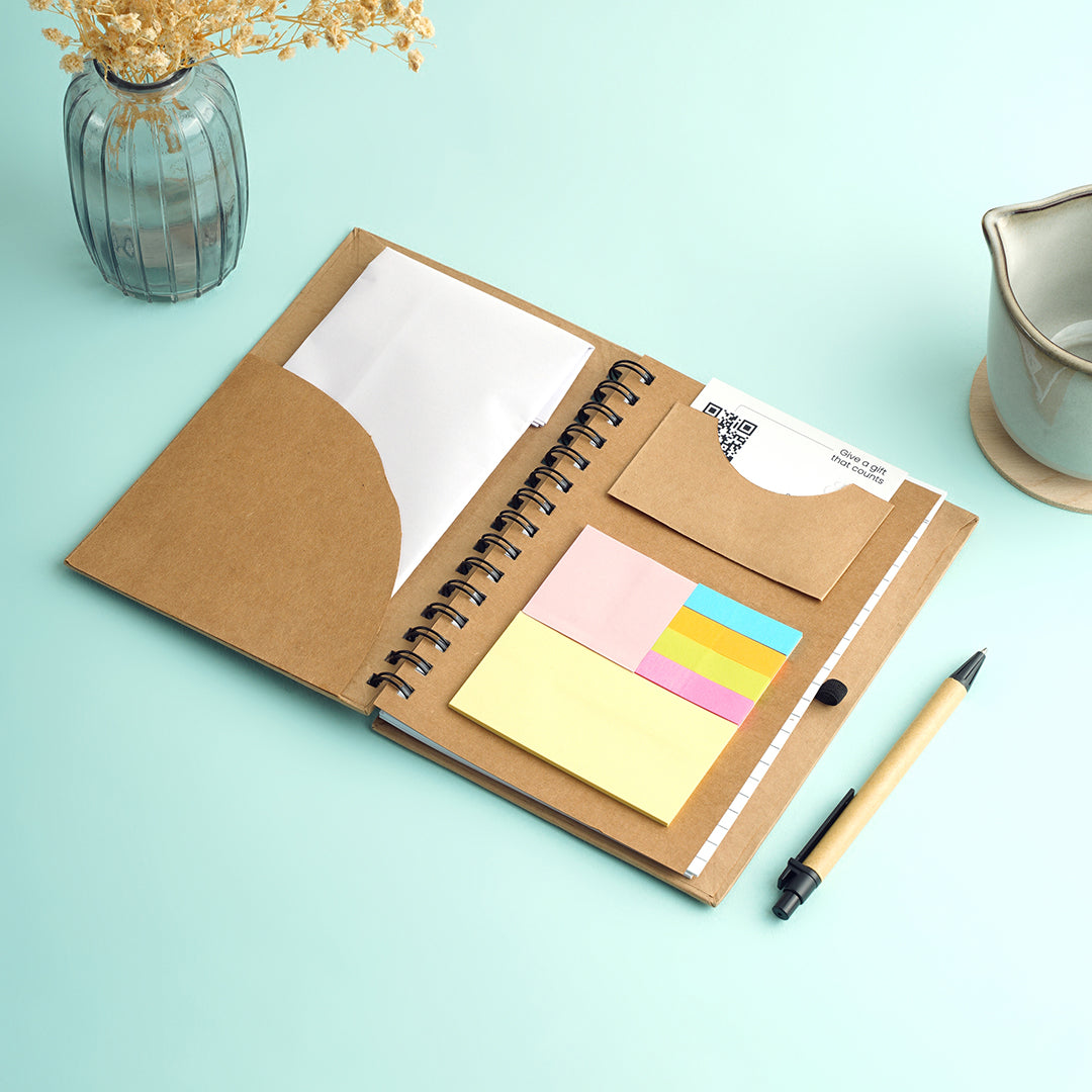 Mat Pad Notes Study Mate – Sticky Note Pad – BoxUp Luxury Gifting