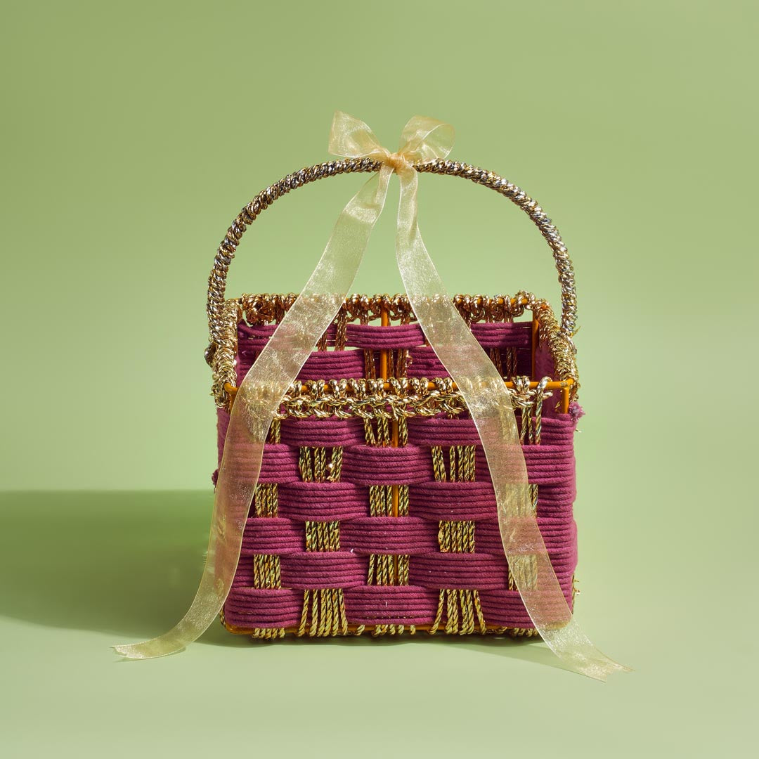 Woven Diwali Basket