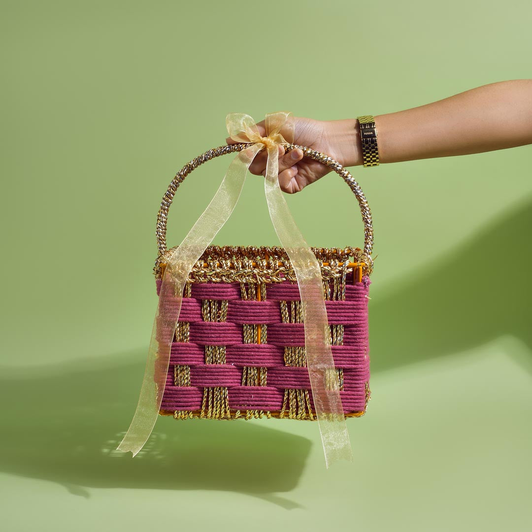 Woven Diwali Basket