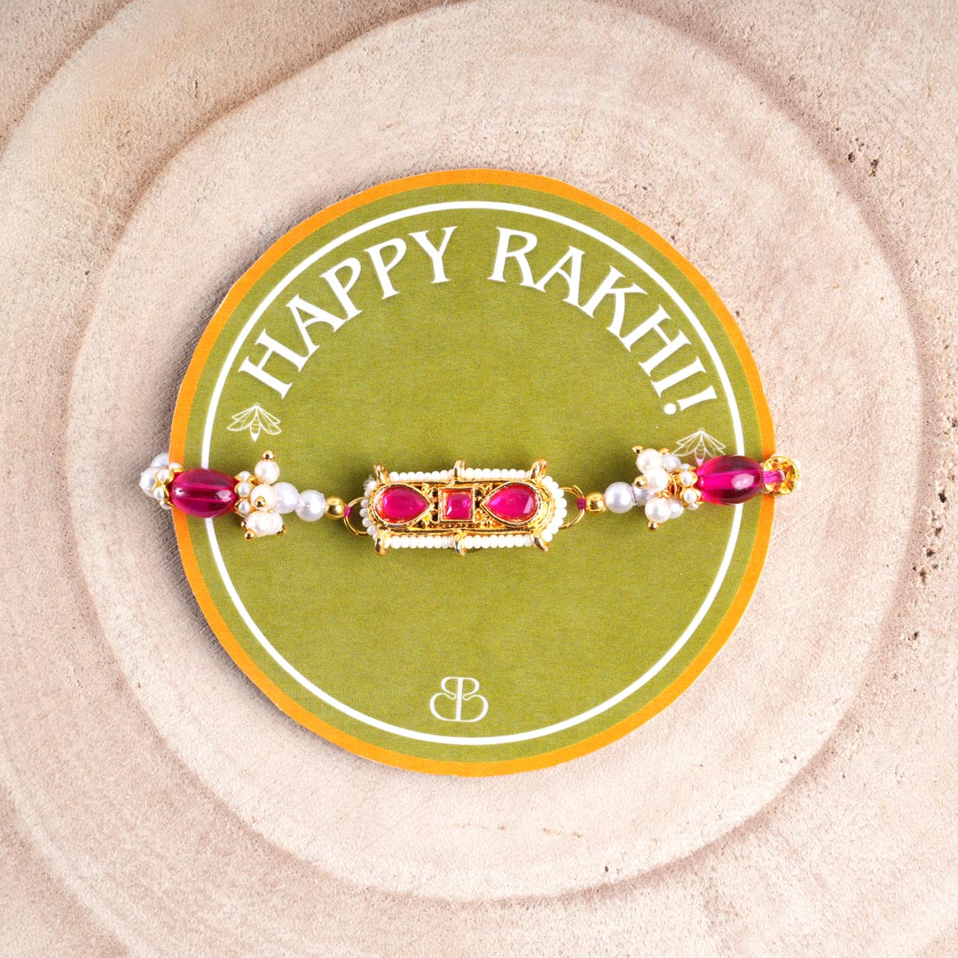 Pink Blossom Rakhi