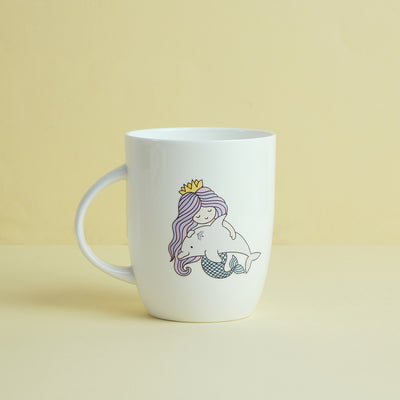 Mermaid White Mug