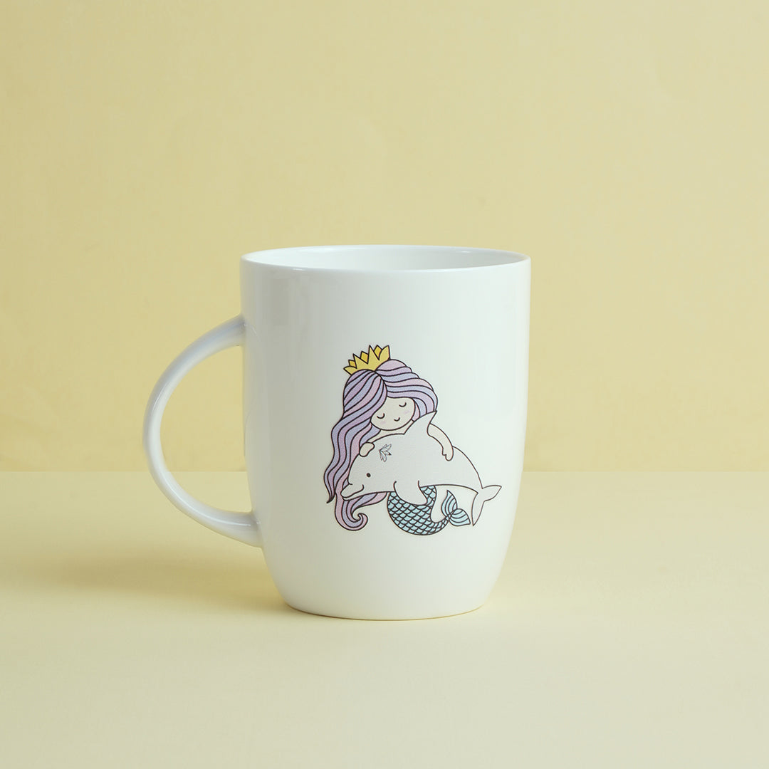 Mermaid White Mug