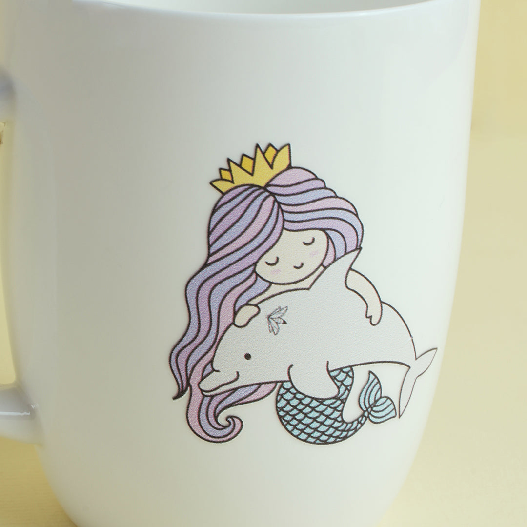 Mermaid White Mug