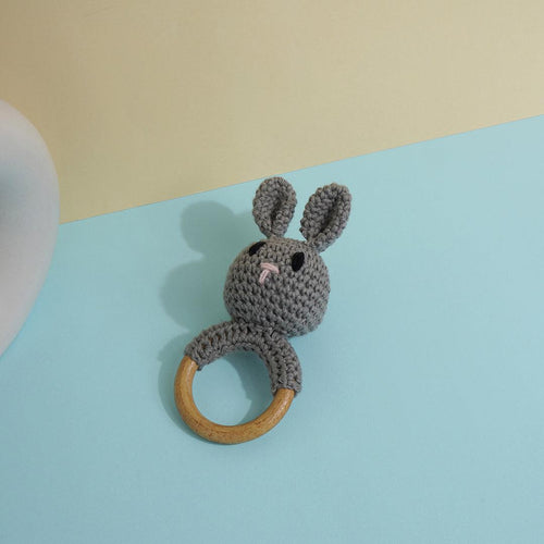 CROCHET RATTLE - Rabbit