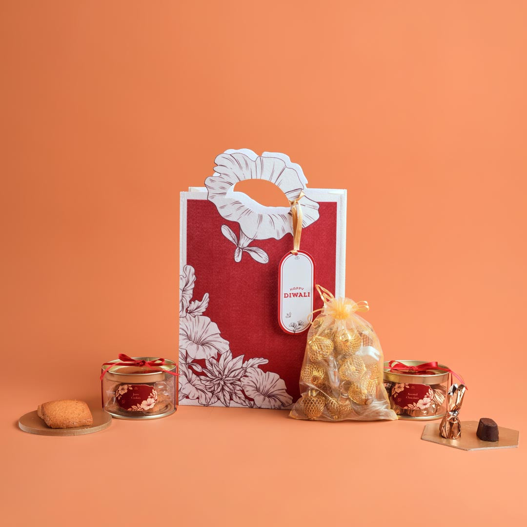 Crimson Bloom Diwali Hamper