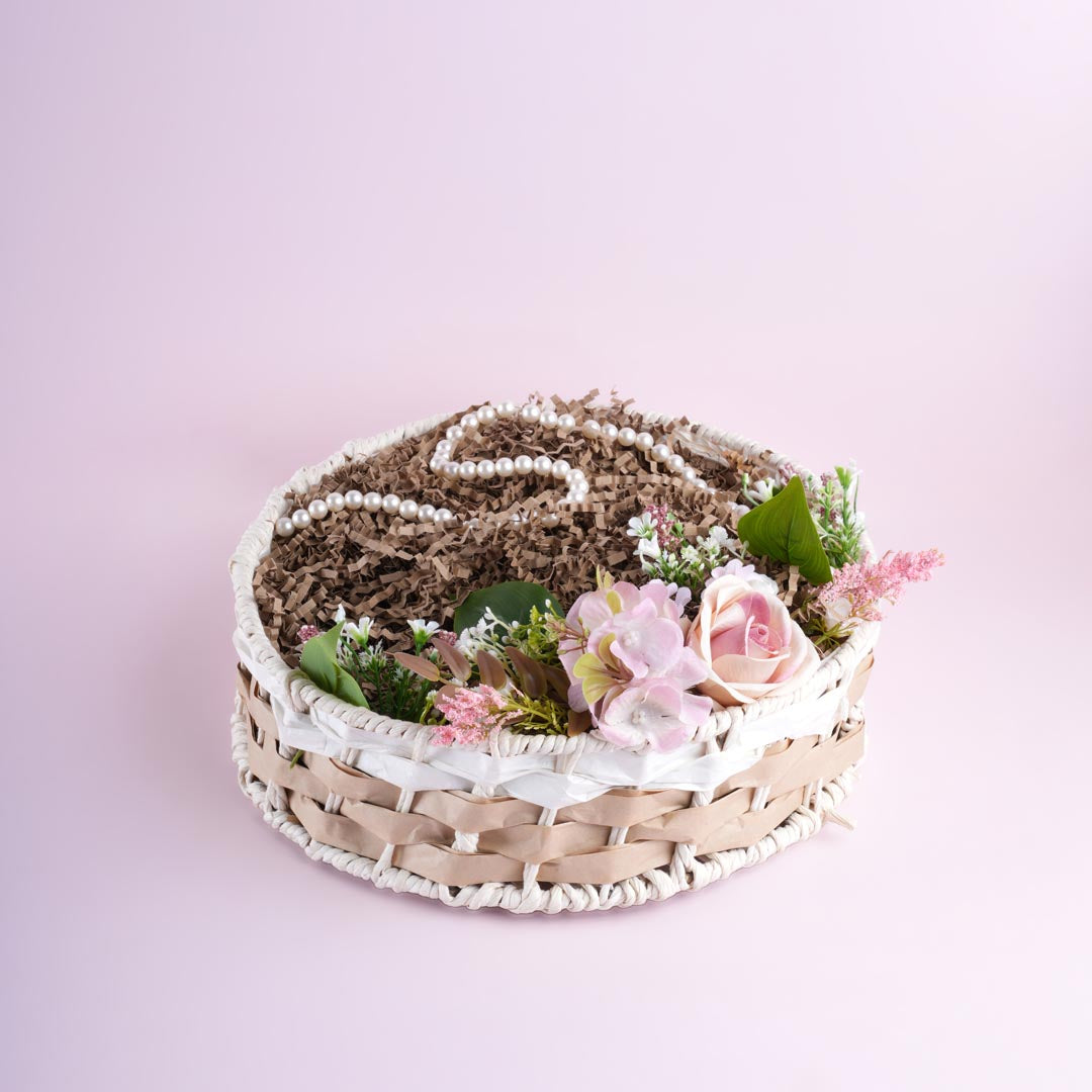 The Handwoven Round Basket