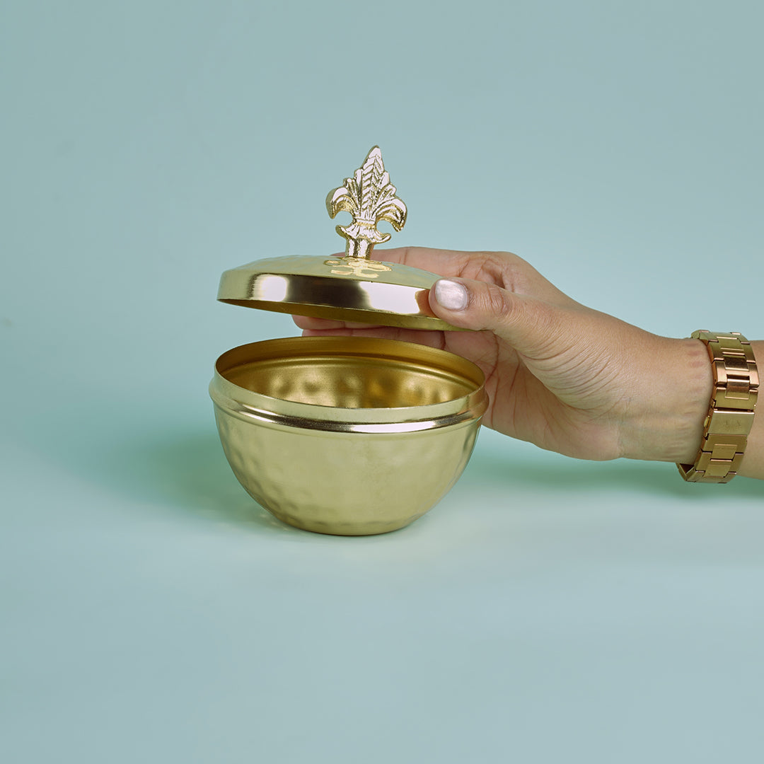 Traditional Golden Container