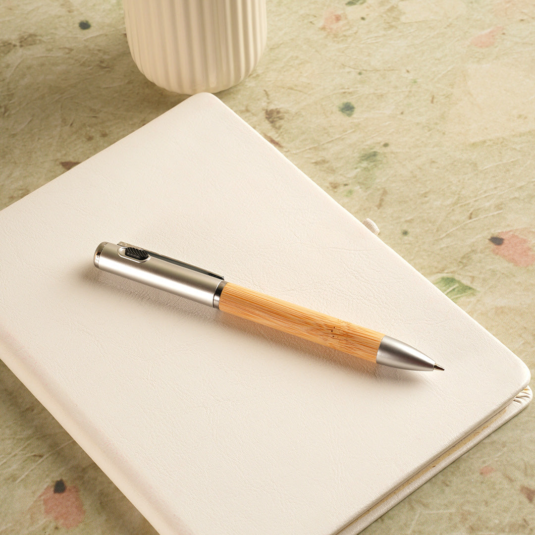 Rhea Bamboo Pen With Torch