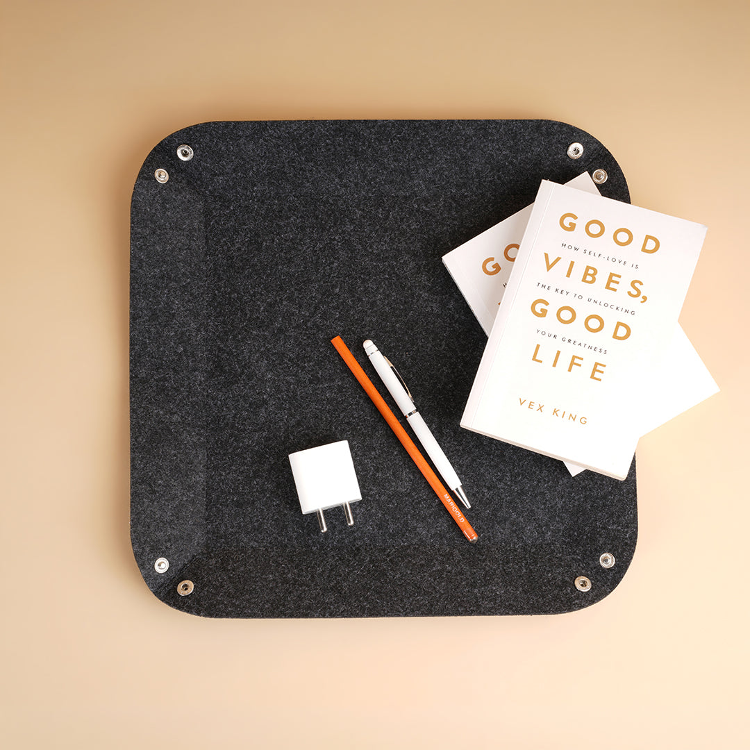 Roma Felt Desk Tray