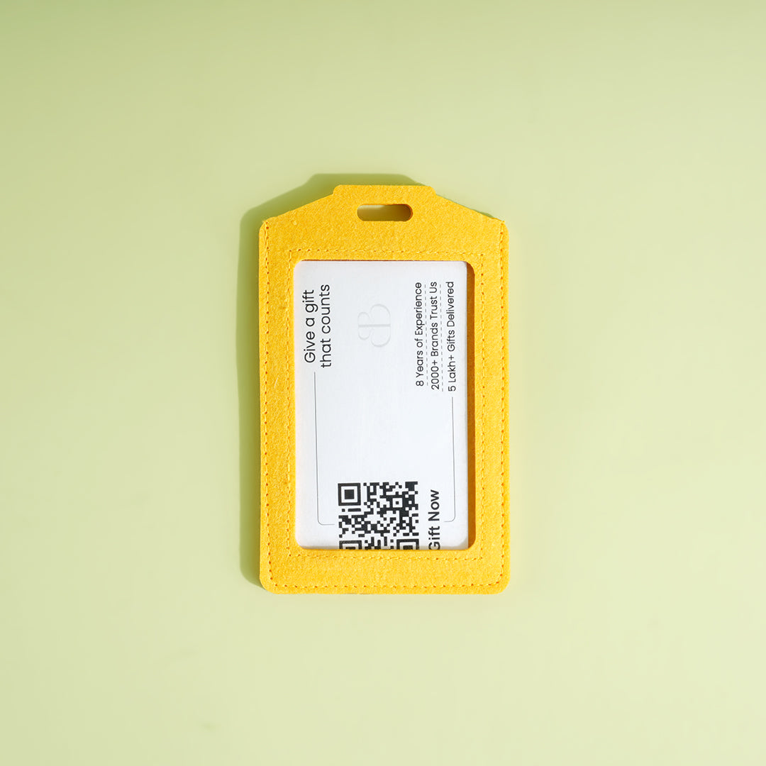 Atra Felt Luggage Tag