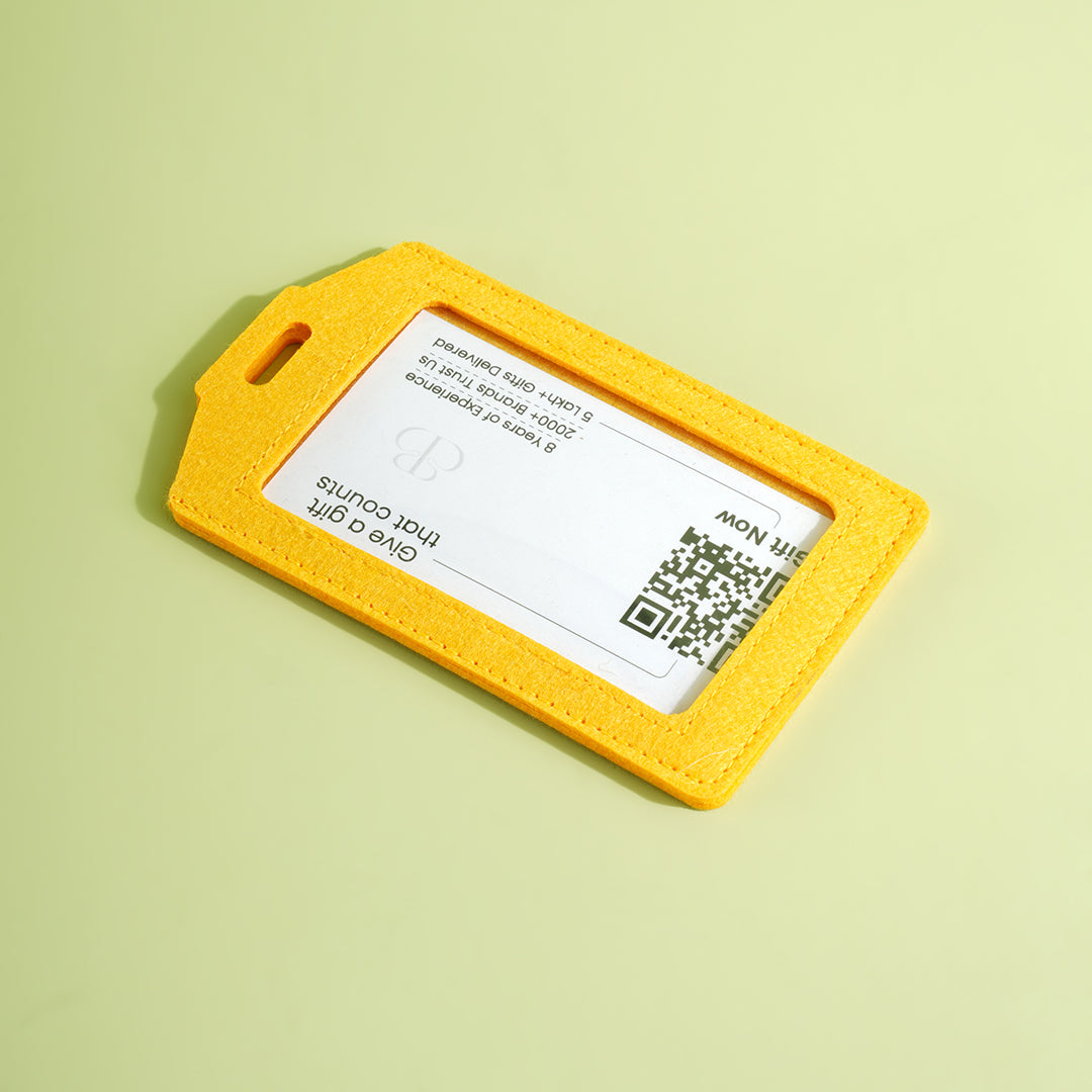 Atra Felt Luggage Tag