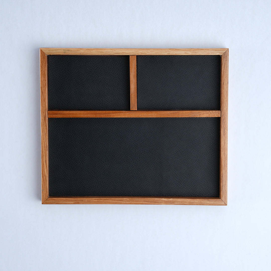 Eura Wooden Desk Organizer
