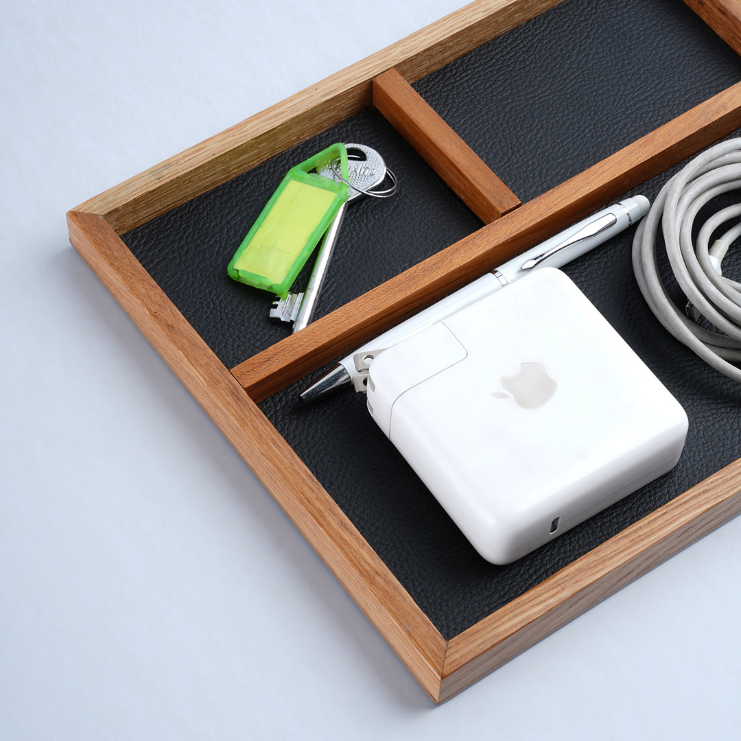 Eura Wooden Desk Organizer