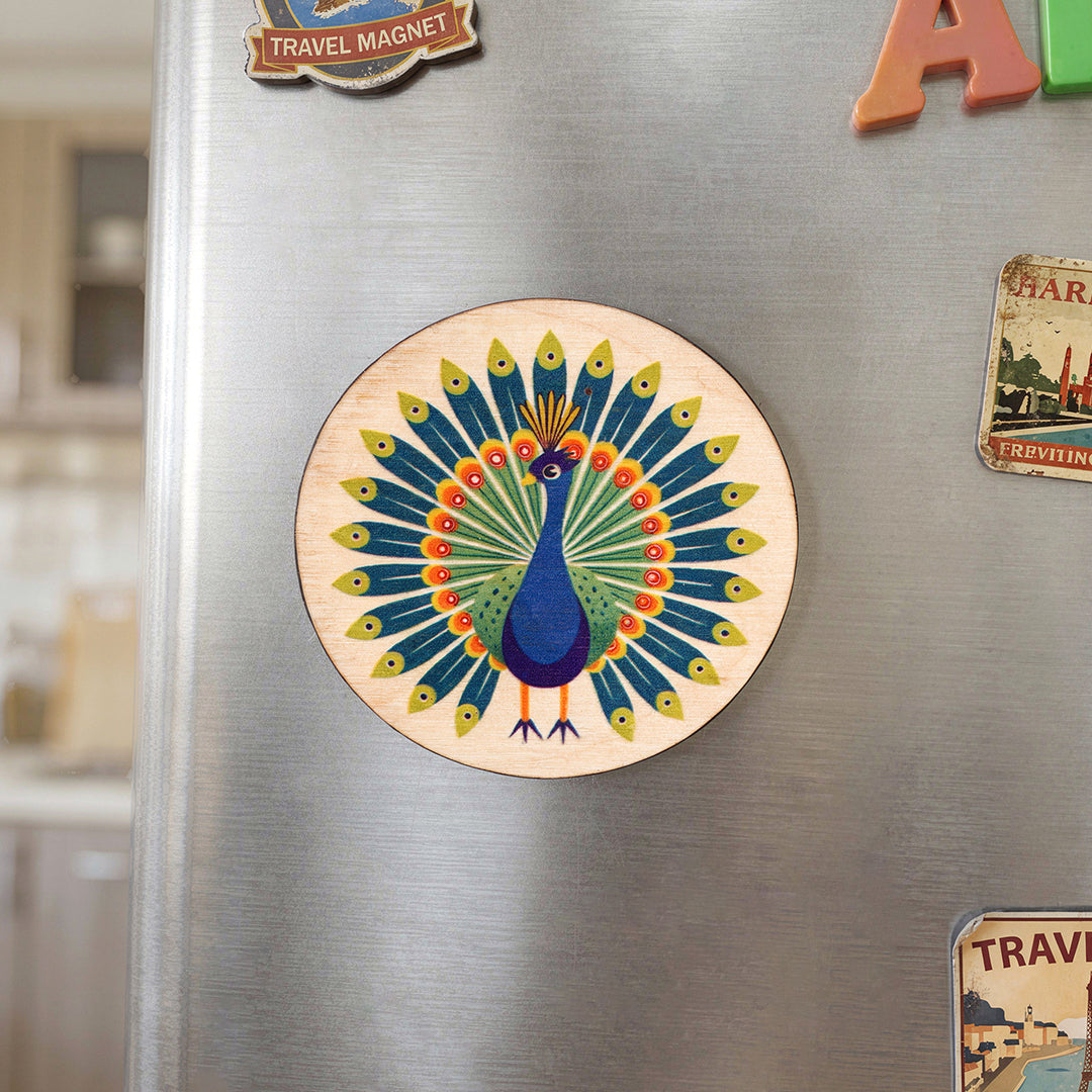 Tora Wooden Fridge Magnet