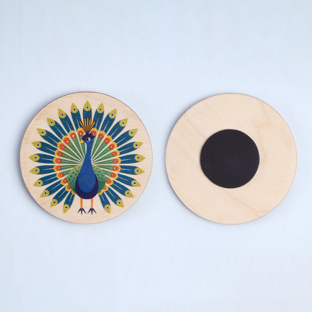 Tora Wooden Fridge Magnet