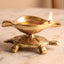 Brass Diya Turtle Elegance