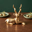 Brass Statue Resting Deer