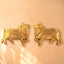 Brass Idol Nandi Wall Decor