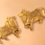 Brass Idol Nandi Wall Decor