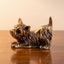 Brass Statue Regal Dog