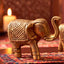 Brass Statue Decorative Elephant