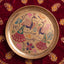 Brass Tray Peacock Motif