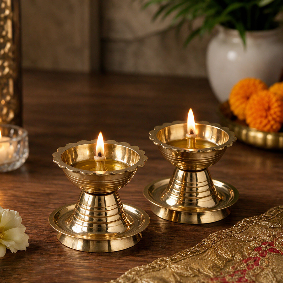 Brass Diya Shakshi Deepak