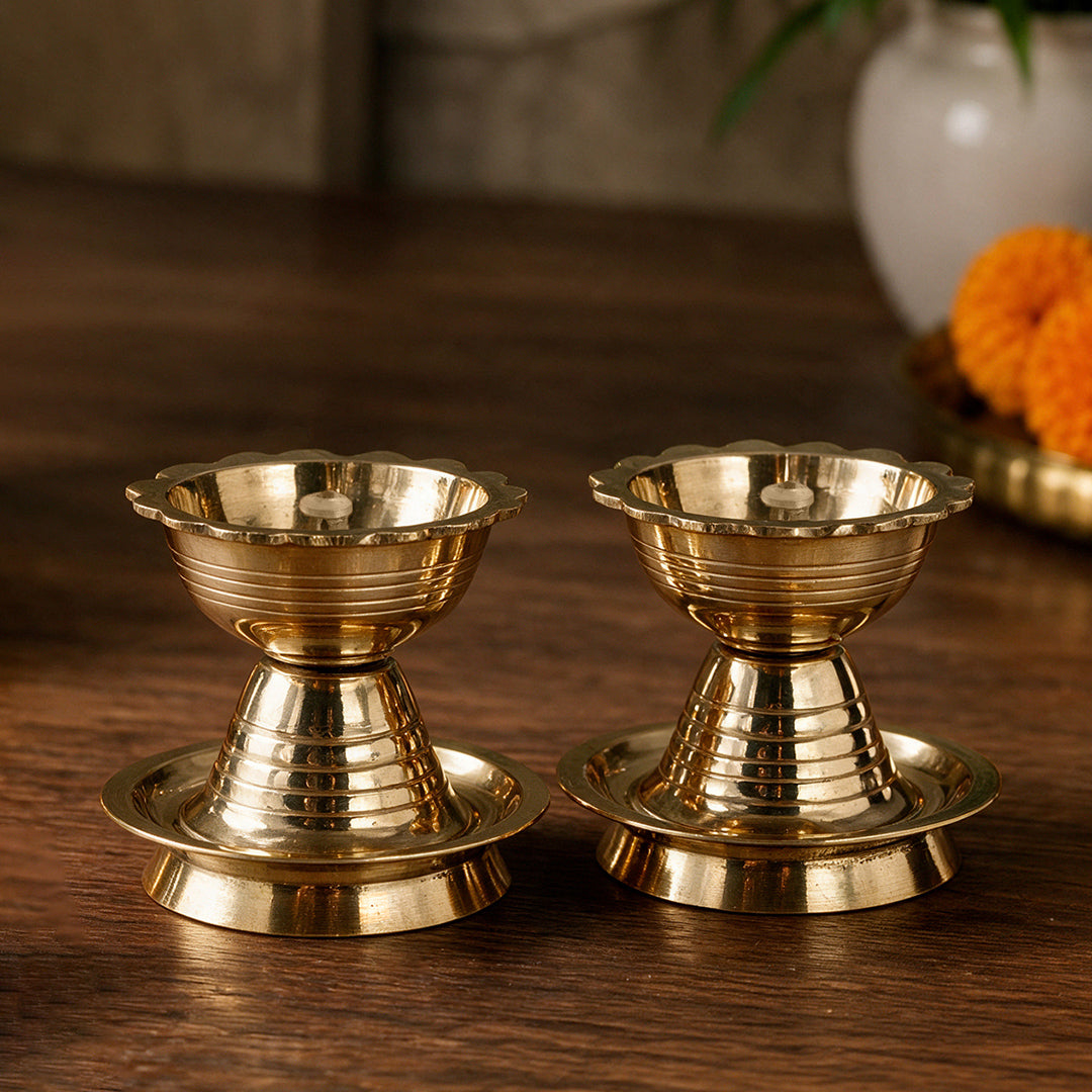 Brass Diya Shakshi Deepak
