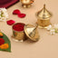 Brass Kumkum Box Pooja Essential