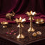 Brass Diyas Lotus Bloom