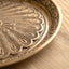 Brass Thali Peacock Engraved